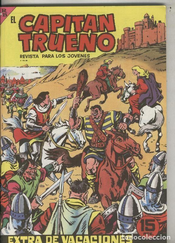 Comics: El capitan Trueno almanaque facsimil extra vacaciones 1965: el conde bromista - Ambros-Victor Mora-V