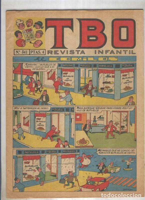 C&oacute;mics: TBO numero 541. El comilon (Blanco), (numerado 1 en trasera) - Varios - Foto 1