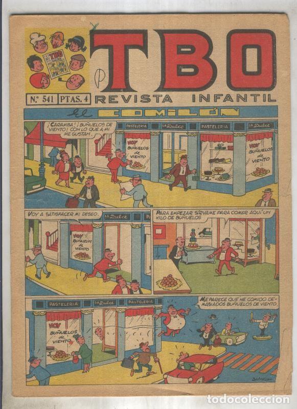 C&oacute;mics: TBO numero 541. El comilon (Blanco), (numerado 4 en trasera) - Varios - Foto 1
