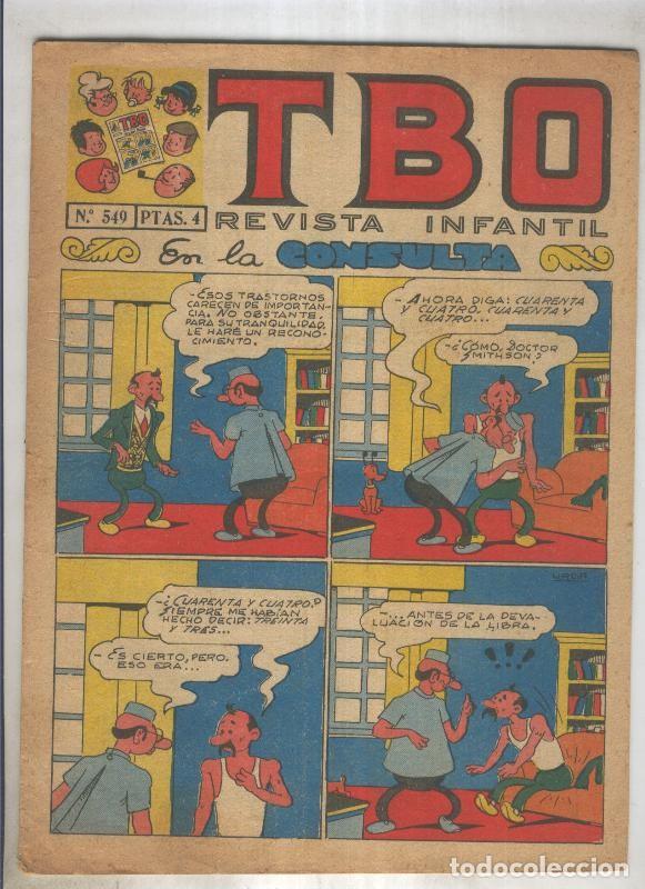 C&oacute;mics: TBO numero 549: En la consulta (urda), (numerado 2 en trasera) - Varios - Foto 1