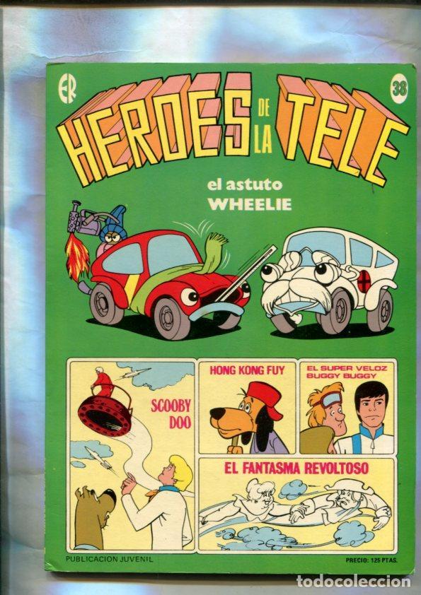 C&oacute;mics: Heroes de la Tele numero 38: el astuto wheelie-scooby doo - Hanna Barbera