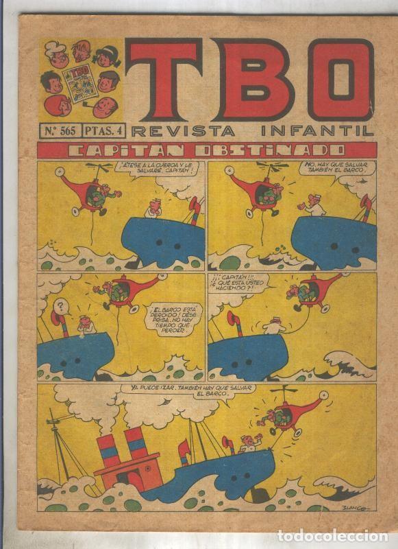 C&oacute;mics: TBO numero 565: Capitan obstinado (Blanco) - Varios - Foto 1