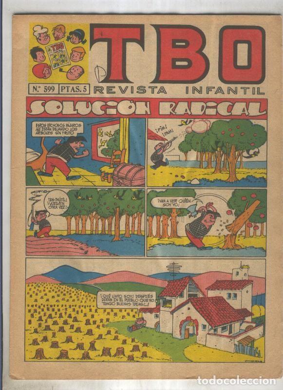 Comics : TBO numero 599: Solucion radical (Moreno) - Varios