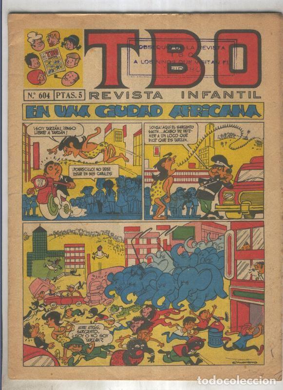 Comics: TBO numero 604: En una ciudad africana (Moreno), (numerado 1 en trasera) - Varios