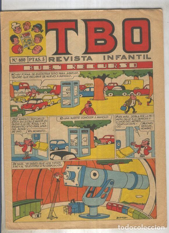 Comics: TBO numero 680: Buen recurso (Blanco) - Varios