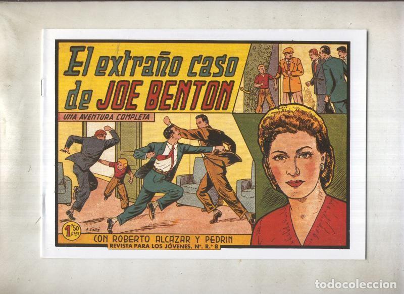 Comics: Roberto Alcazar y Pedrin facsimil numero 0359: El extra&ntilde;o caso de Joe Benton - Varios