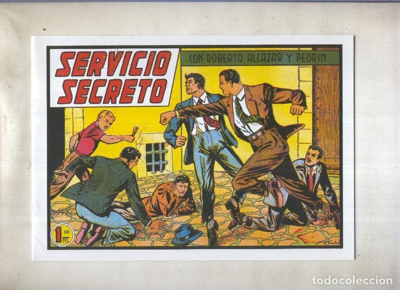 C&oacute;mics: Roberto Alcazar y Pedrin facsimil numero 0297: Servicio secreto - Varios