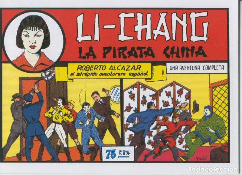 Comics: Roberto Alcazar y Pedrin facsimil numero 0069: Li Chang la pirata china - Varios