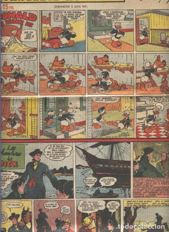 C&oacute;mics: Suplemento comic diario frances : Donald numero 219 - Varios - Foto 1