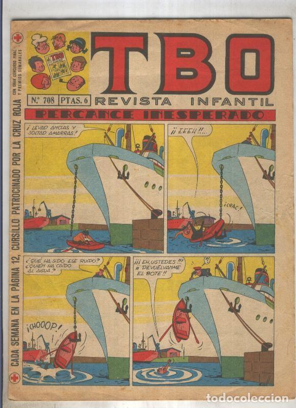 C&oacute;mics: TBO numero 708: Percance inesperado (Coll), (numerado 2 en trasera) - Varios - Foto 1