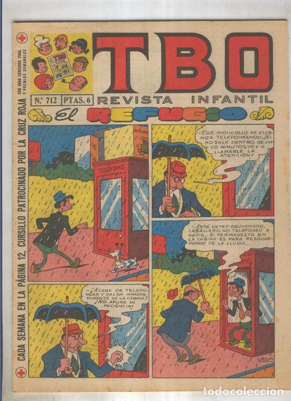C&oacute;mics: TBO numero 712: El refugio (Urda), (numerado 1 en trasera) - Varios - Foto 1