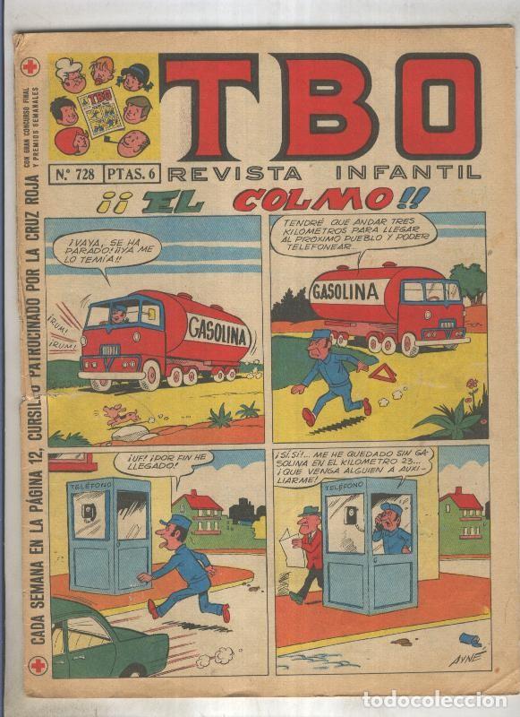 C&oacute;mics: TBO numero 728: El colmo (ayne), (numerado 2 en trasera) - Varios - Foto 1