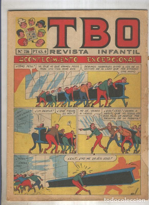 C&oacute;mics: TBO numero 736: Acontecimiento excepcional (Coll) - Varios - Foto 1