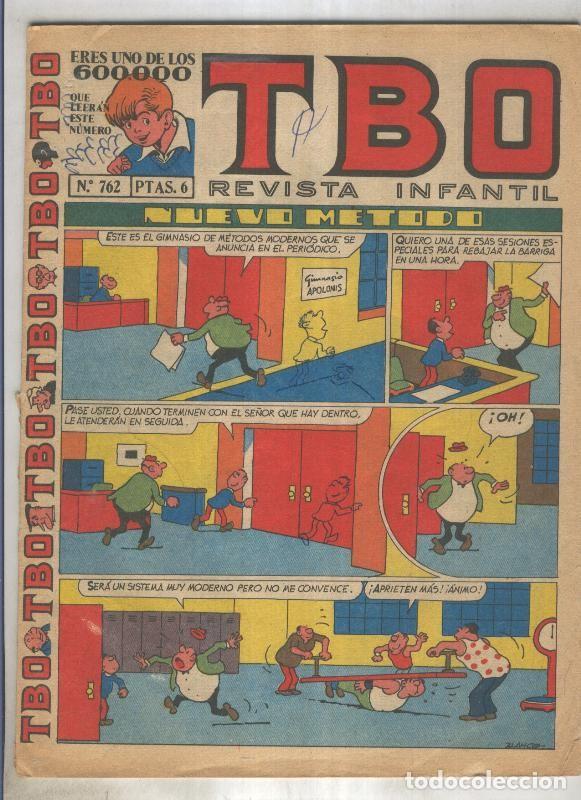 Fumetti: TBO numero 762: Nuevo metodo (Blanco), (numerado 1 en trasera) - Varios