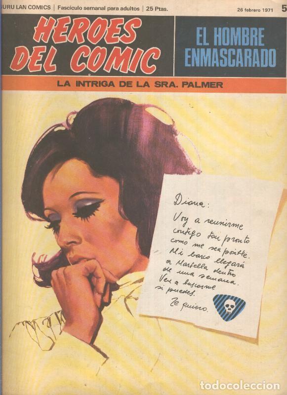 Comics: El Hombre Enmascarado numero 05: La intriga de la Sra. Palmer (numerado 3 en trasera) - Lee Falk-Ra