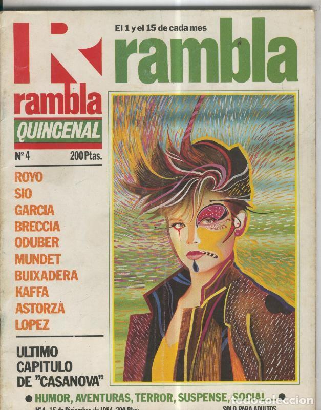 C&oacute;mics: Rambla Quincenal numero 4: Casanova - Varios - Foto 1