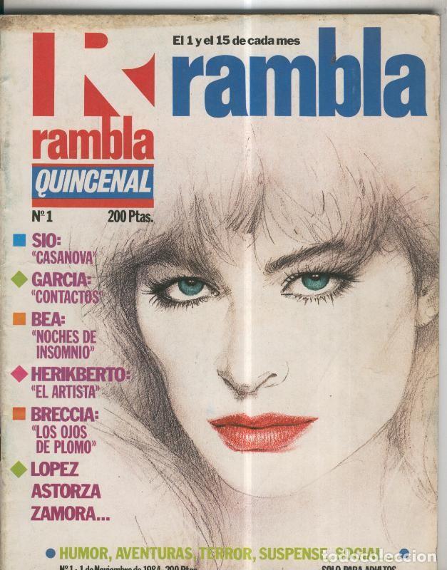 Comics: Rambla Quincenal numero 1: Casanova-El artista-Los ojos de plomo - Varios