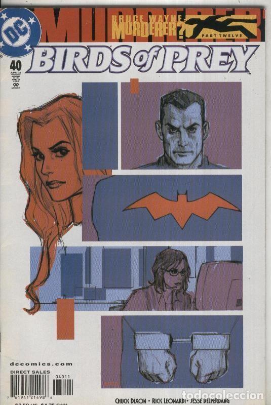 C&oacute;mics: Birds of Prey numero 40 - Dixon-Leonardi-Delperdang