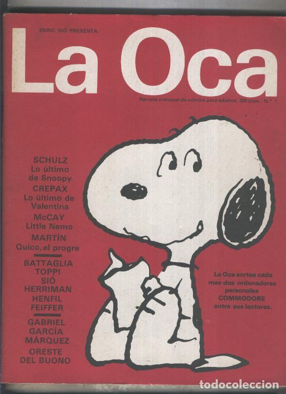 C&oacute;mics: La Oca numero 1 (numerado 2 en la trasera) - Enric Sio-etc - Foto 1