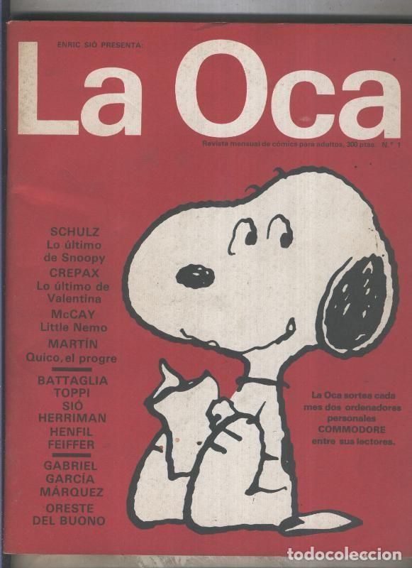 Comics: La Oca numero 1 (numerado 7 en la trasera) - Enric Sio-etc