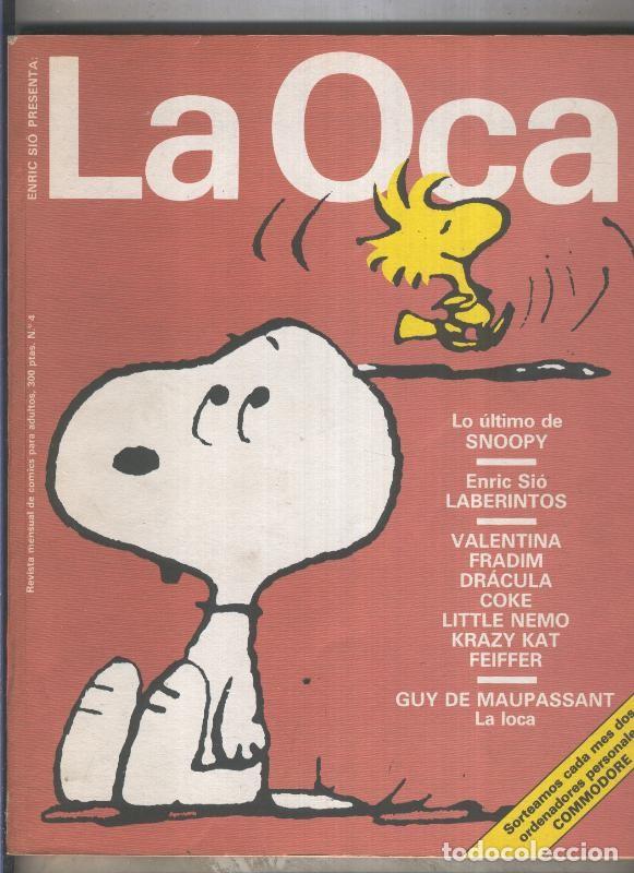 Comics: La Oca numero 4 (numerado 3 en trasera) - Enric Sio, etc
