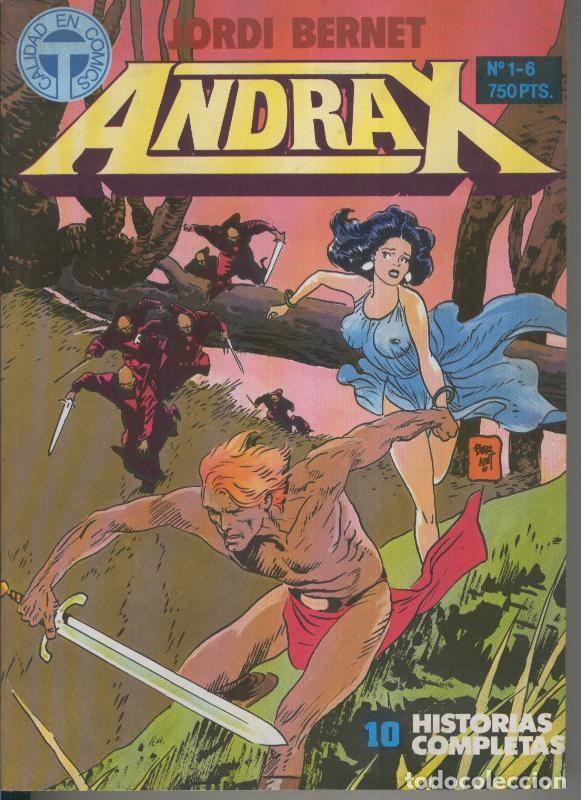 C&oacute;mics: Andrax retapado 1 al 6 - Jordi Bernet - Foto 1