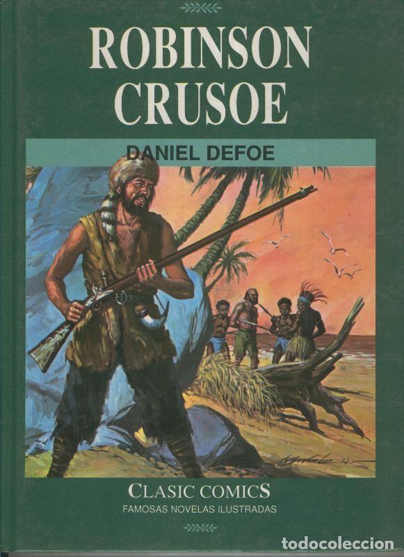 C&oacute;mics: Clasic Comics numero 06: Robinson Crusoe - Daniel Defoe - Foto 1