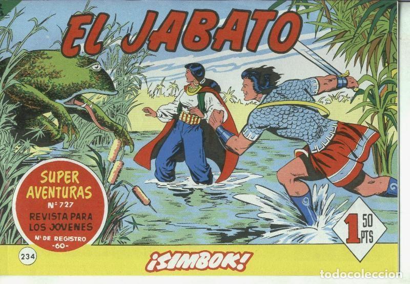 Comics : El Jabato facsimil numero 234: Simbok - Darnis