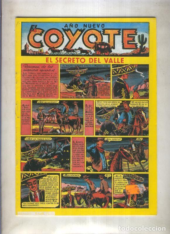 Comics: El Coyote facsimil numero 015: El secreto del valle (numerado 1 en trasera) - Jose Mallorqui-Francis