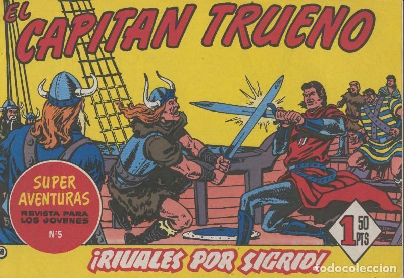 Fumetti: El Capitan Trueno facsimil numero 059: Rivales por Sigrid - Varios