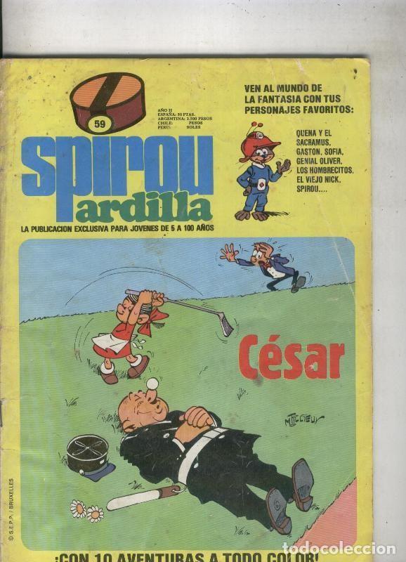 C&oacute;mics: Spirou ardilla numero 59 - Varios - Foto 1