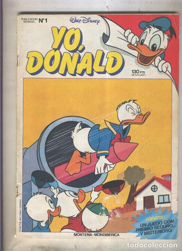 C&oacute;mics: Yo, Donald numero 01 - Walt Disneys - Foto 1