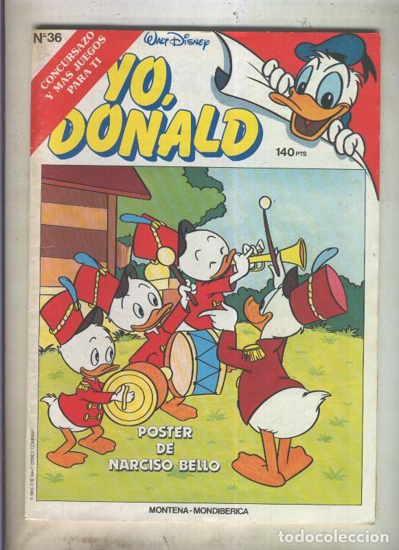 C&oacute;mics: Yo, Donald numero 36 - Walt Disneys - Foto 1
