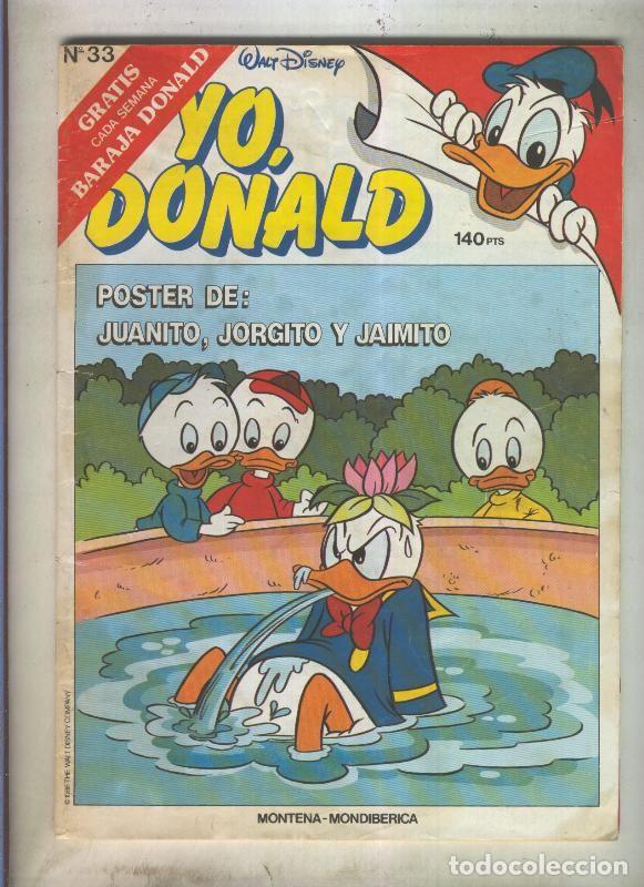 C&oacute;mics: Yo, Donald numero 33 - Walt Disneys - Foto 1