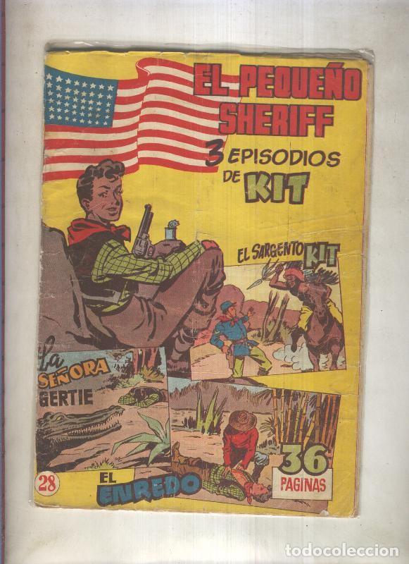 C&oacute;mics: Peque&ntilde;o Sheriff verticales numero 28; El sargento Kit - Zuffi