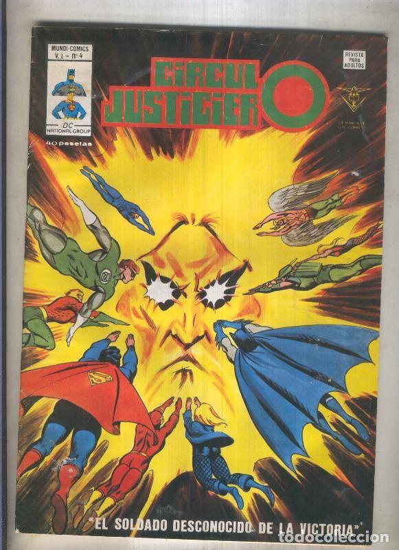C&oacute;mics: Circulo Justiciero numero 04 (numerado 2 en trasera) - Varios - Foto 1
