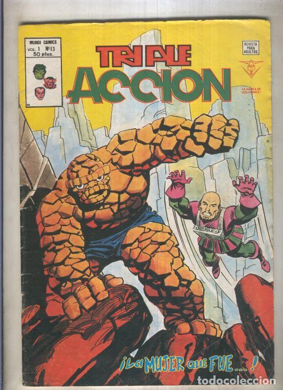 C&oacute;mics: Triple Accion numero 13 (numerado 2 en trasera) - Varios - Foto 1