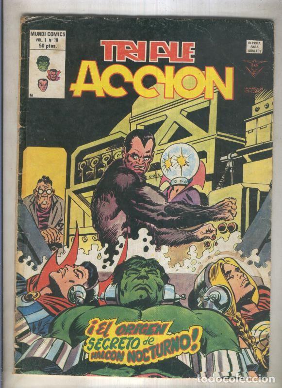 C&oacute;mics: Triple Accion numero 19 - Varios - Foto 1