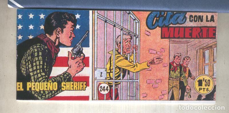 C&oacute;mics: El Peque&ntilde;o Sheriff facsimil numero 244: Cita con la muerte - Zuffi