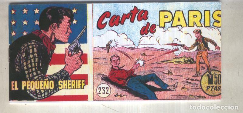 Comics: El Peque&ntilde;o Sheriff facsimil numero 232: Carta de Paris - Zuffi