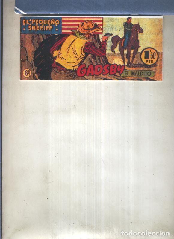 Comics: El Peque&ntilde;o Sheriff facsimil numero 184; Gadsby el maldito - Zuffi