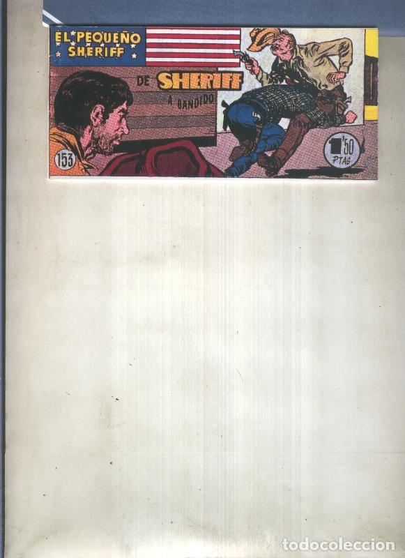 Comics: El Peque&ntilde;o Sheriff facsimil numero 153: De sheriff a bandido - Zuffi