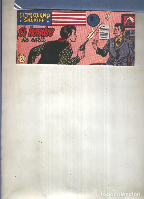 C&oacute;mics: El Peque&ntilde;o Sheriff facsimil numero 150: El hombre sin nariz - Zuffi
