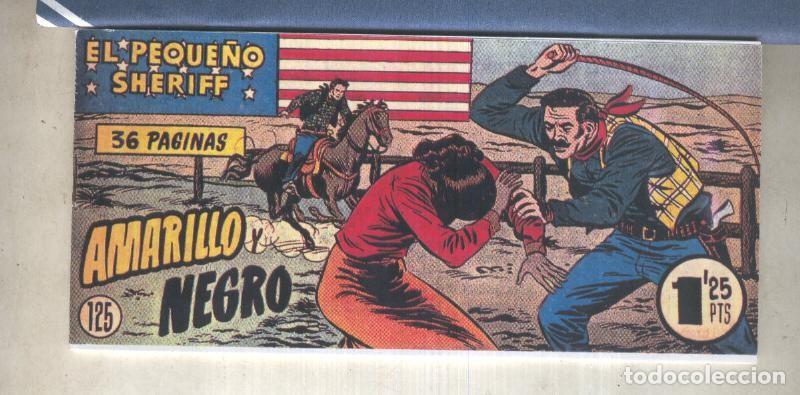 Comics : El Peque&ntilde;o Sheriff facsimil numero 125: Amarillo y negro - Zuffi