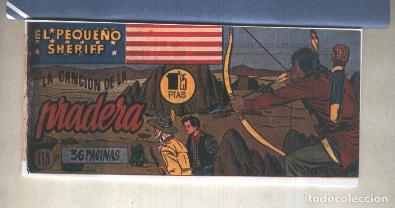 Comics: El Peque&ntilde;o Sheriff facsimil numero 113: La cancion de la pradera - Zuffi