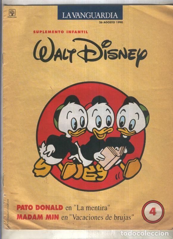C&oacute;mics: La Vanguardia suplemento infantil Walt Disney numero 4 - Walt Disney