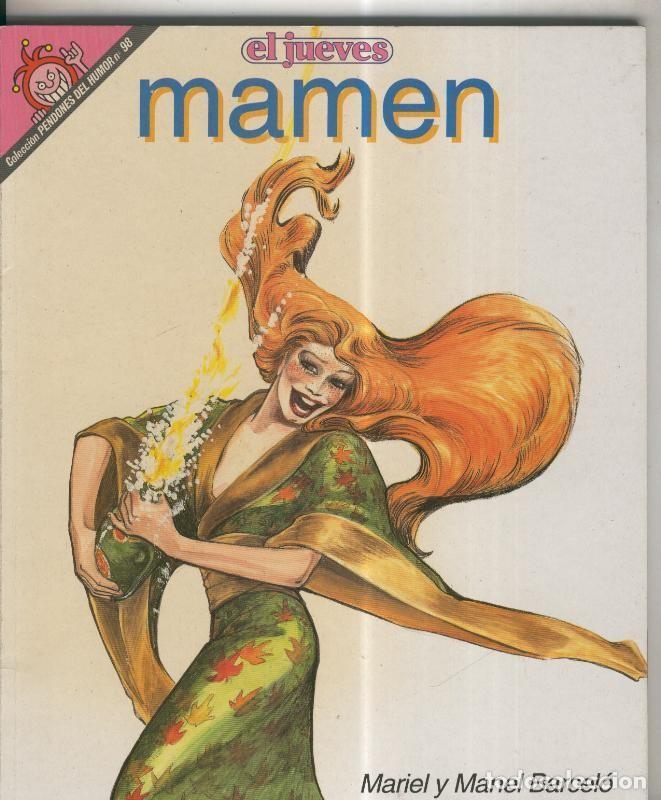 Comics: Pendones del Humor numero 098: Mamen (numerado 3 en interior cubierta) - Mariel-Manel Barcelo