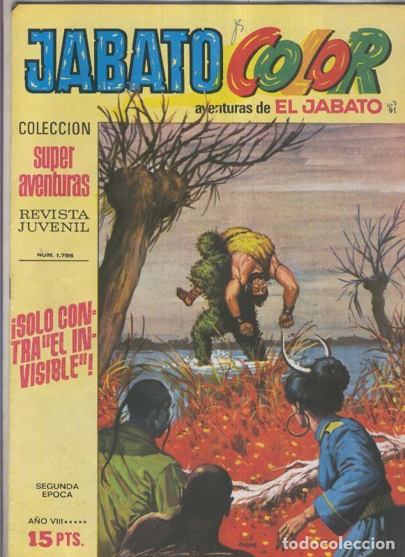 Comics: Jabato color segunda epoca numero 091: Solo contra el invisible - Victor Mora-Francisco Darnis
