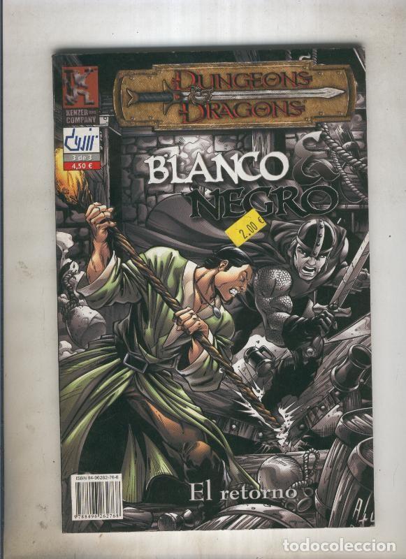 C&oacute;mics: Dungeons and dragons :Blanco y negro numero 3 - Varios - Foto 1