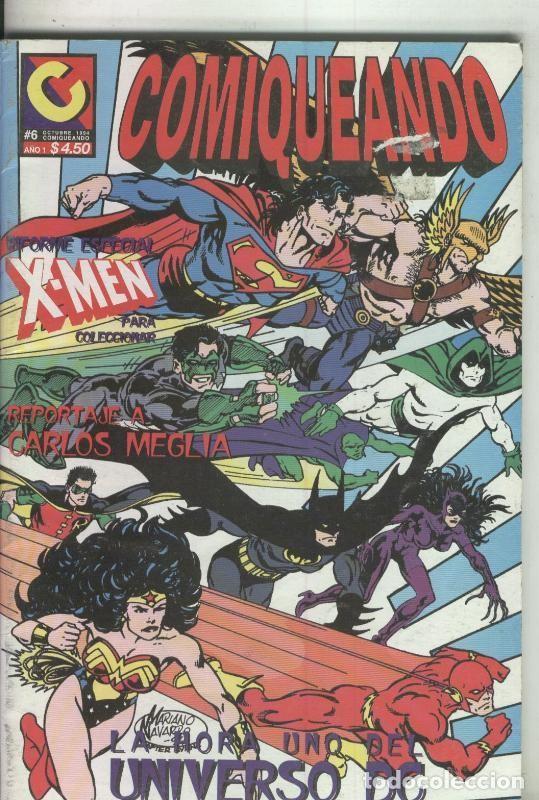 C&oacute;mics: Fanzine: Comiqueando numero 06: X Men - varios - Foto 1